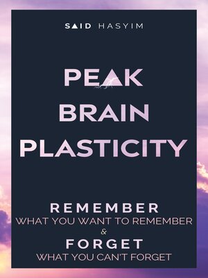 cover image of Peak Brain Plasticity